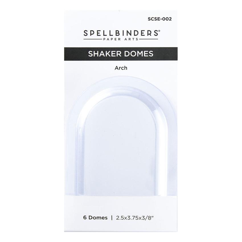 Spellbinders - Schüttelblister "Arch" Shaker Domes