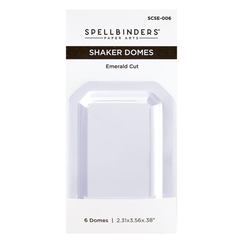 Spellbinders - Schüttelblister "Emerald Cut" Shaker Domes