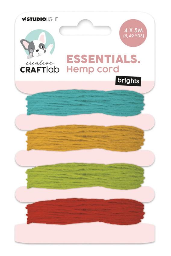 Creative Craft Lab - Studio Light - Hemp Cord "Brights"