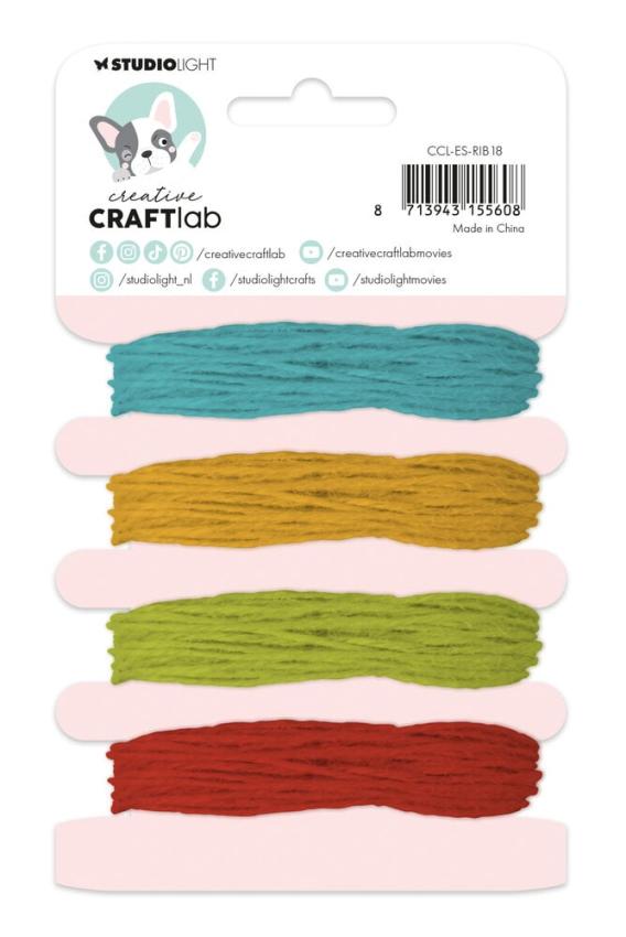 Creative Craft Lab - Studio Light - Hemp Cord "Brights"