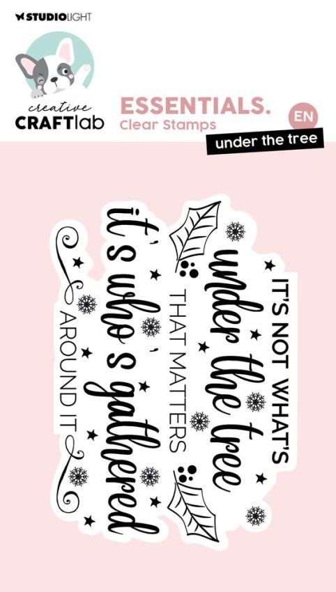 Creative Craft Lab - Studio Light - Stempel "Under Tree" Clear Stamps