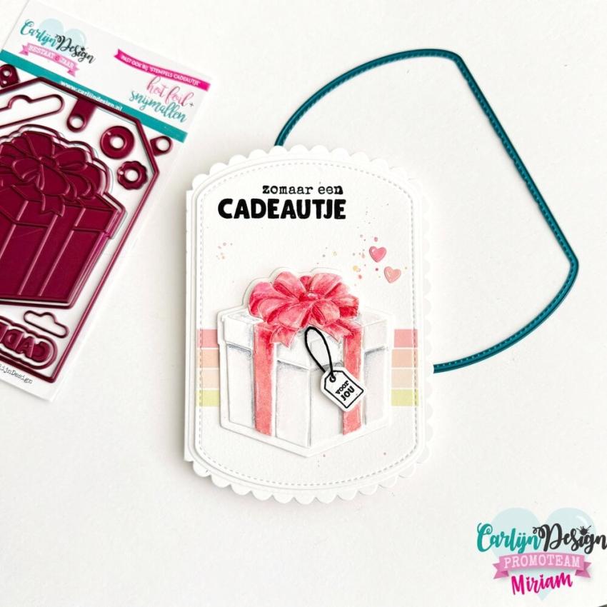 Carlijn Design "Gift" Hot Foil Stamps & Dies  