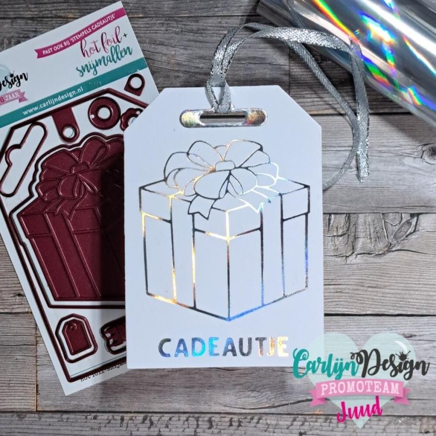 Carlijn Design "Gift" Hot Foil Stamps & Dies  