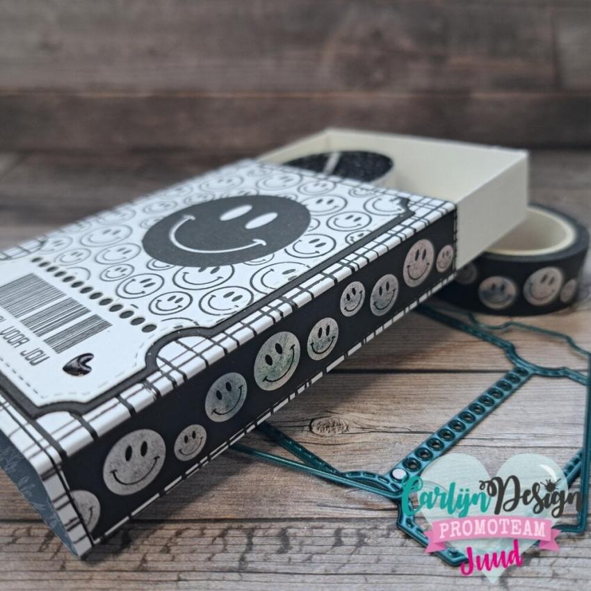 Carlijn Design - Decorative Tape "Retro Smileys Holo" Washi Tape