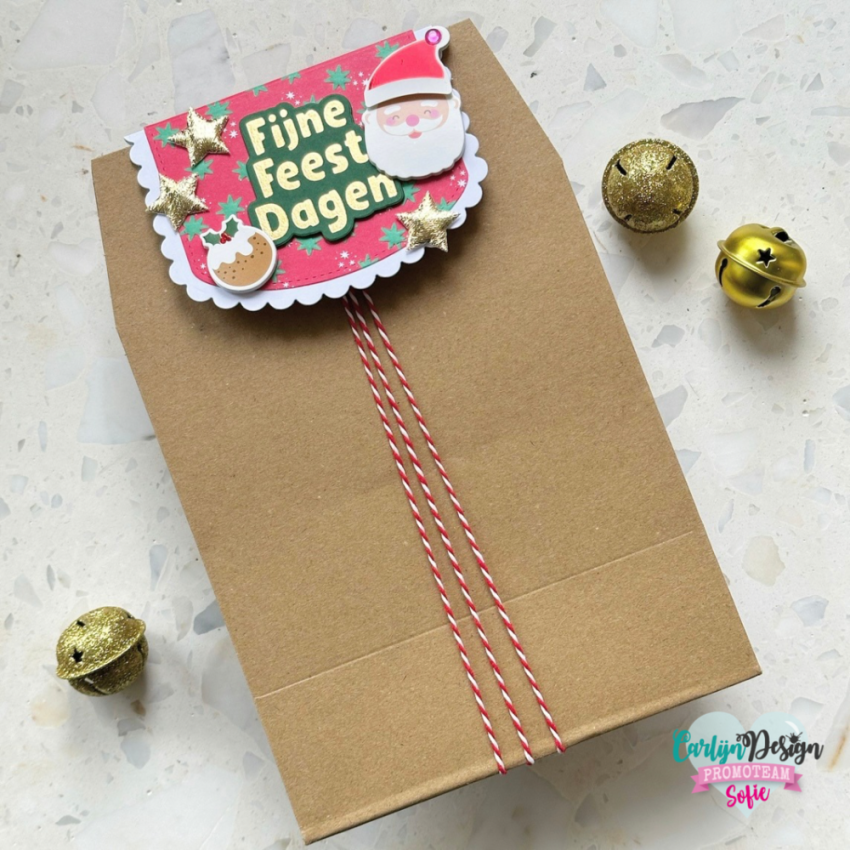 Carlijn Design - Stanzschablone "Giftbag Topper" Dies 