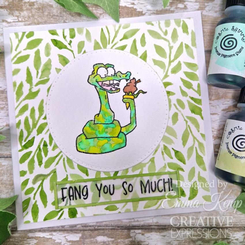 Creative Expressions - Stempelset "One In a Chameleon" Clear Stamps 15,2x20,3cm