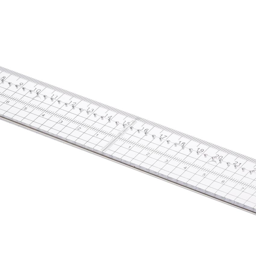 Nellie Snellen - Schneidelineal 30cm "Cutting Ruler with Metal Strip" 