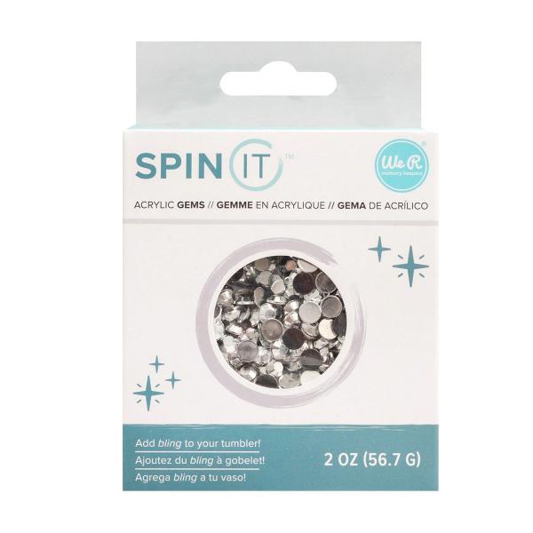 We R Makers - Strasssteine - Spin It Rhinestone Silver