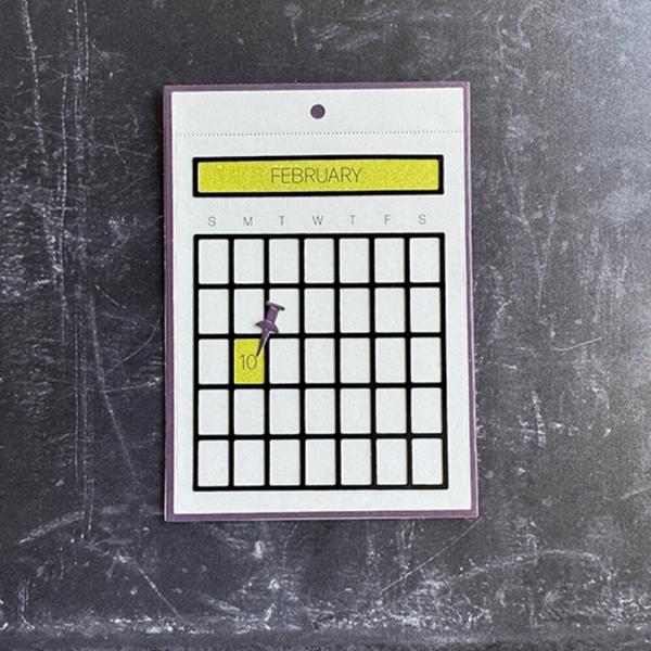 Simple and Basic - Stanzschablone 10,5x14,8cm "Calender for Everything" Dies