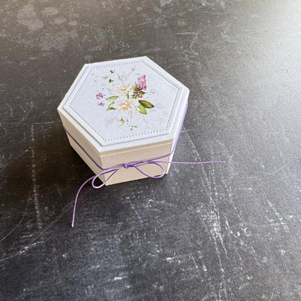 Simple and Basic - Stanzschablone 12x20,5cm "Hexagon Box" Dies