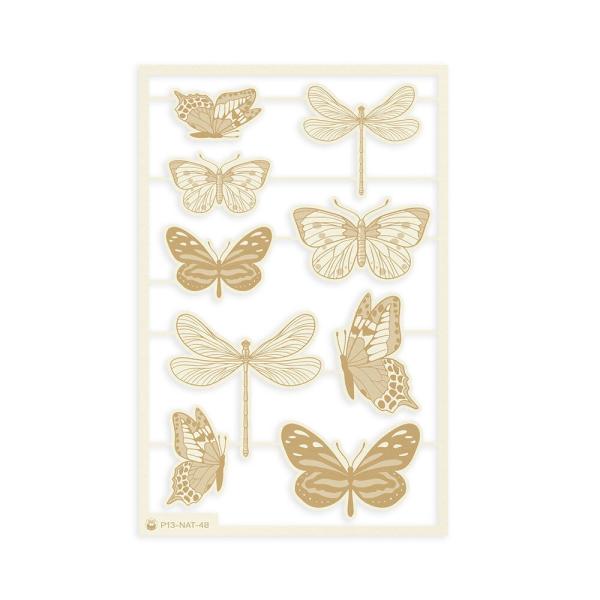 Piatek P13 - Stanzteile "Naturalist" Chipboard Embellishments 05