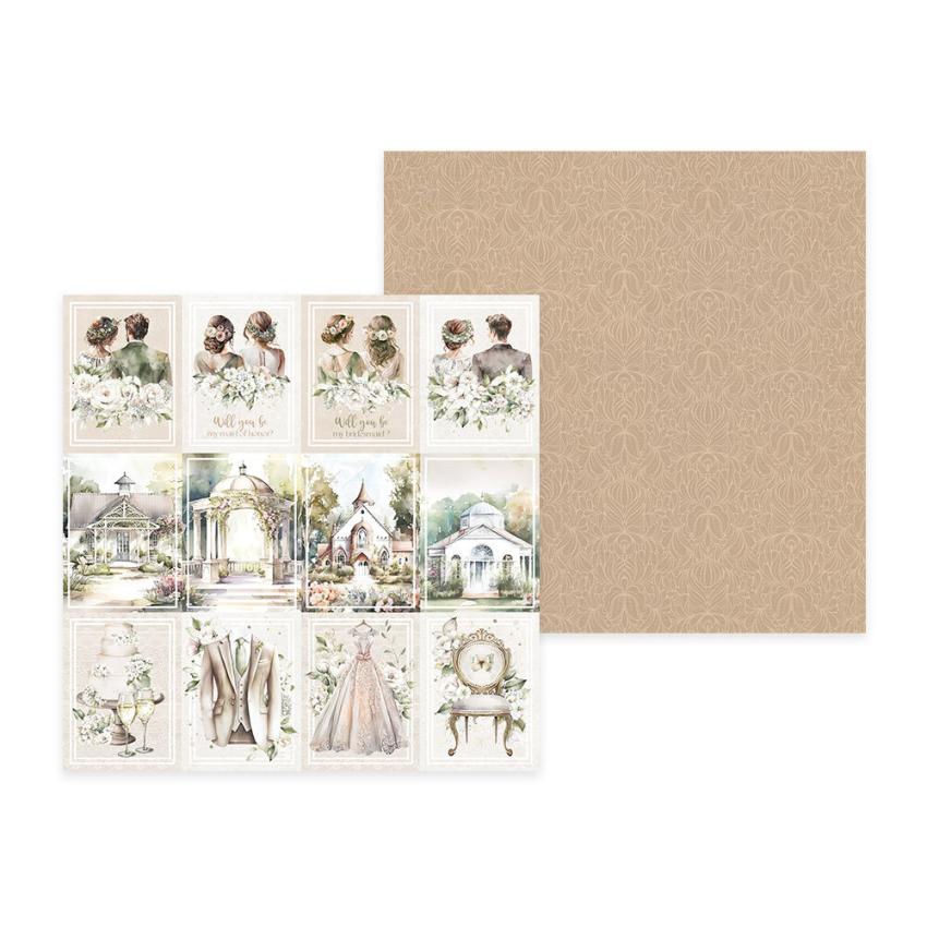 Piatek P13 - Designpapier "Love and Lace" Paper Pack 6x6 Inch - 24 Bogen