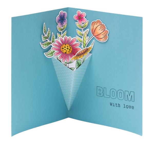 Studio Light - Stempelset "Bouquet Pop-Up" Clear Stamps