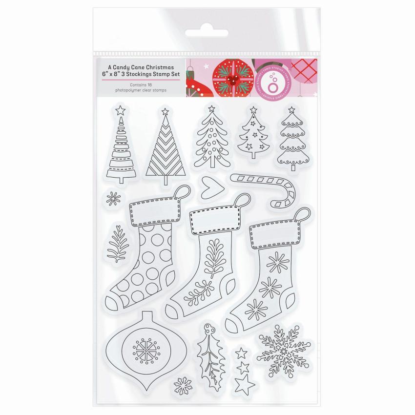 Tonic Studios - Stempelset "Stockings" Clear Stamps