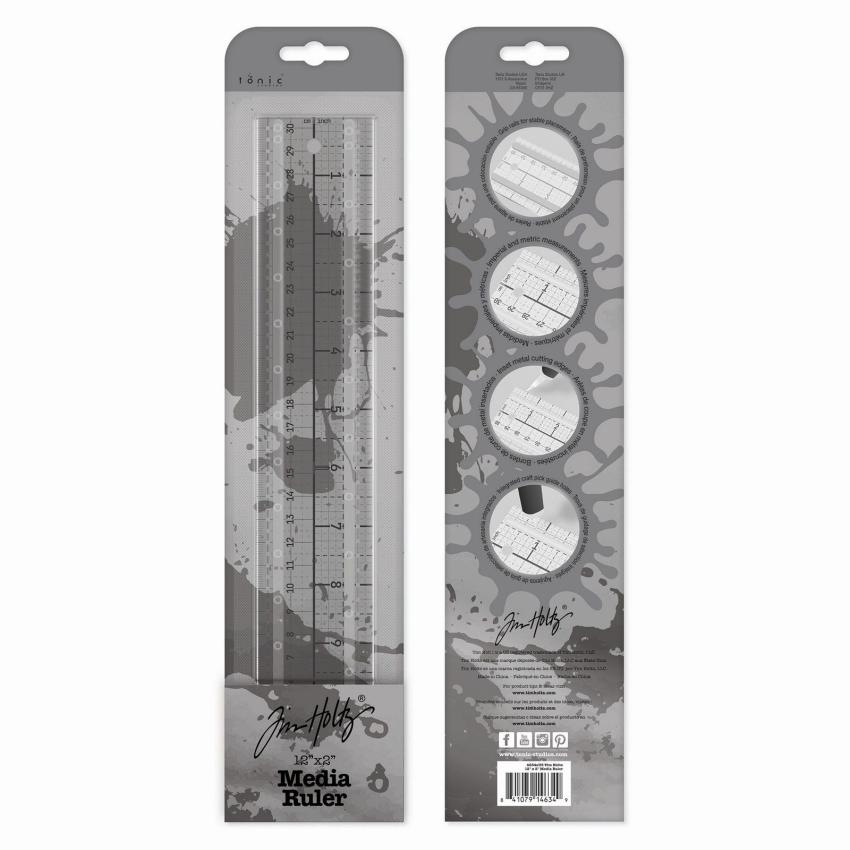 Tonic Studios - Tim Holtz - Lineal "Media Ruler"