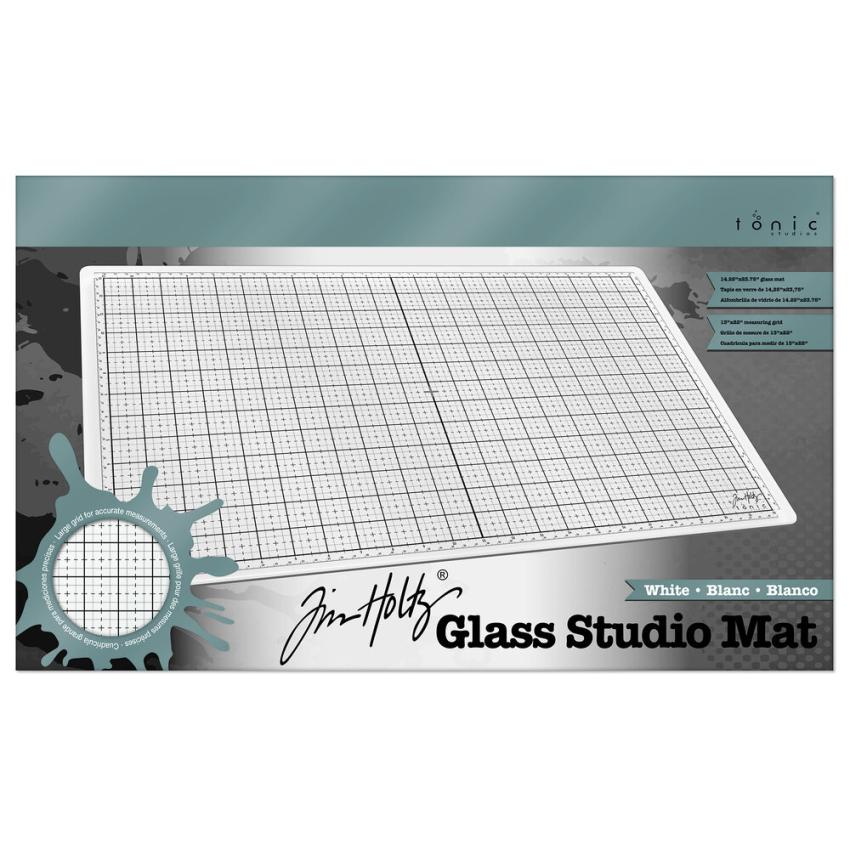 Tonic Studios - Tim Holtz - Glasmatte "Glass Studio Mat White"