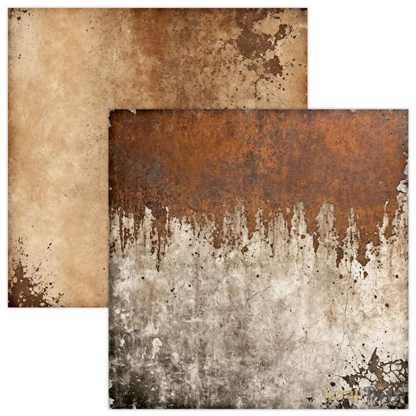 ScrapBoys - Designpapier "Rusty Pack" Paper Pack 12x12 Inch - 12 Bogen