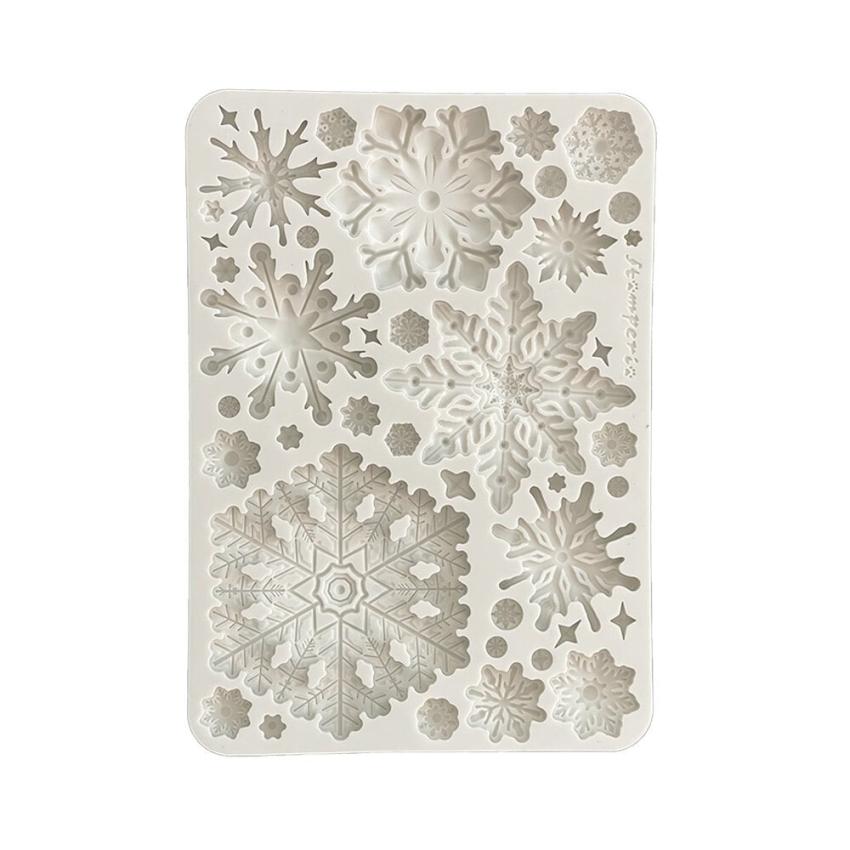 Stamperia - Gießform A5 "Snowflakes" Soft Mould 