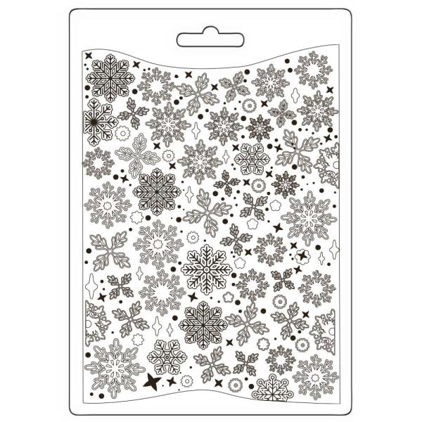 Stamperia - Gießform A5 "Snowflakes" Soft Mould 