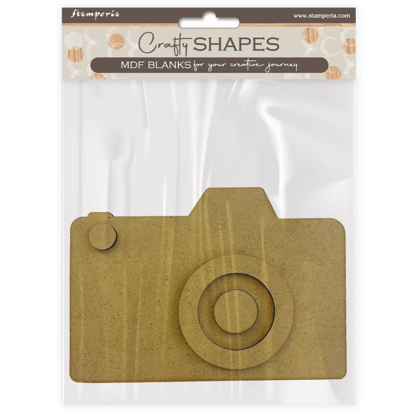 Stamperia - Holzteile "Art Of Photograph" MDF Crafty Shapes Blanks