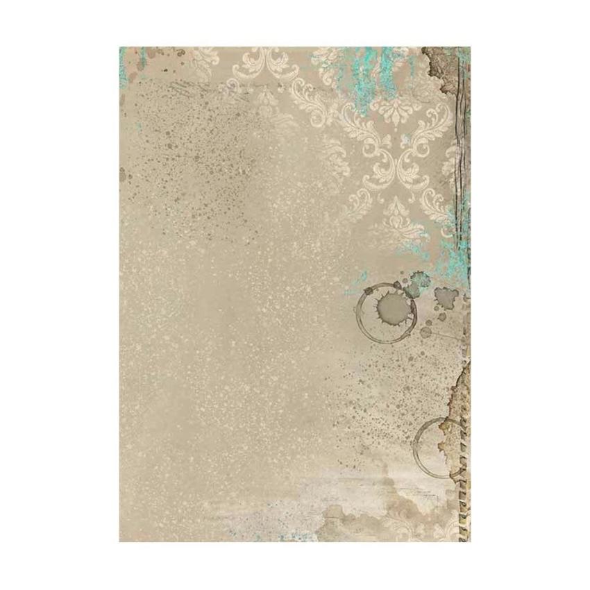 Stamperia - Decopatch Papier "Backgrounds" Decoupage A6 - 8 Bogen  