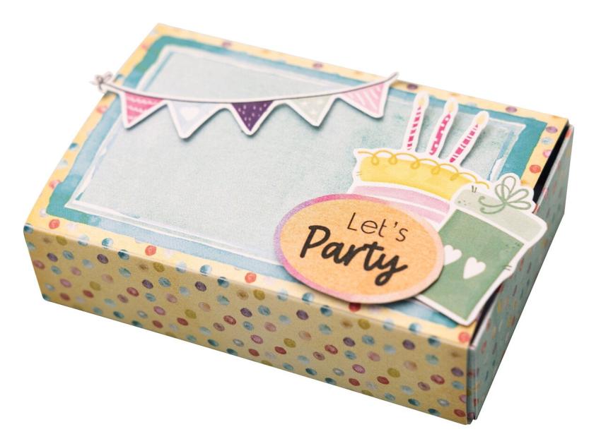 Studio Light - Die-Cut Designer Giftboxes "Hip Hip Hooray"