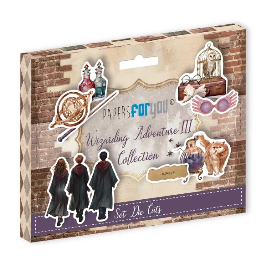 Papers For You - Stanzteile "Wizarding Adventure III" Die Cuts