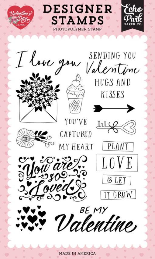 Echo Park - Stempelset "You Are So Loved" Clear Stamps