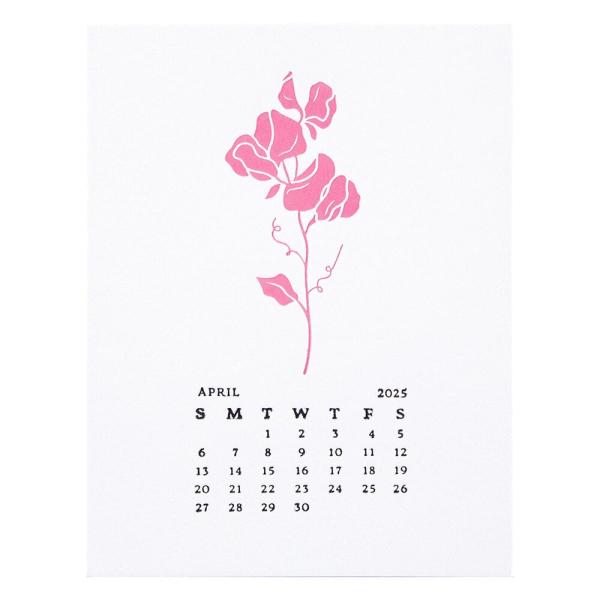 Spellbinders - Buchdrucktechnik "April Sweet Pea" BetterPress Plate