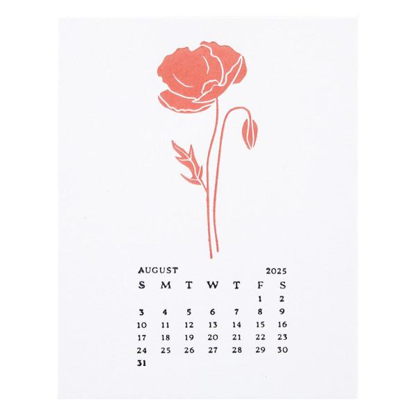 Spellbinders - Buchdrucktechnik "August Poppy" BetterPress Plate