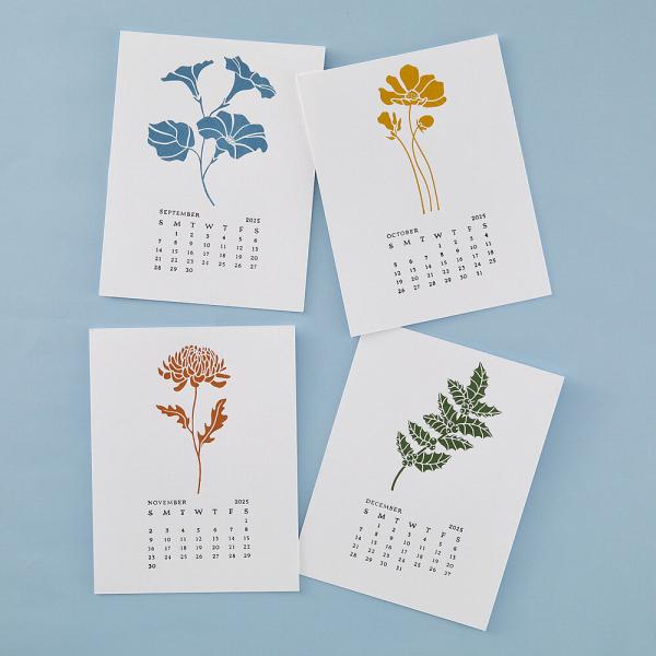 Spellbinders - Buchdrucktechnik "Florals Through the Year Bundle" BetterPress Plate