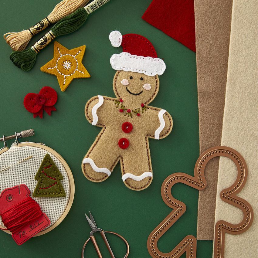 Spellbinders - Stanzschablone "Felt Gingerbread Boy & Girl" Dies