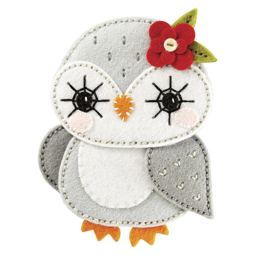 Spellbinders - Stanzschablone "Felt Snowy Owl" Dies