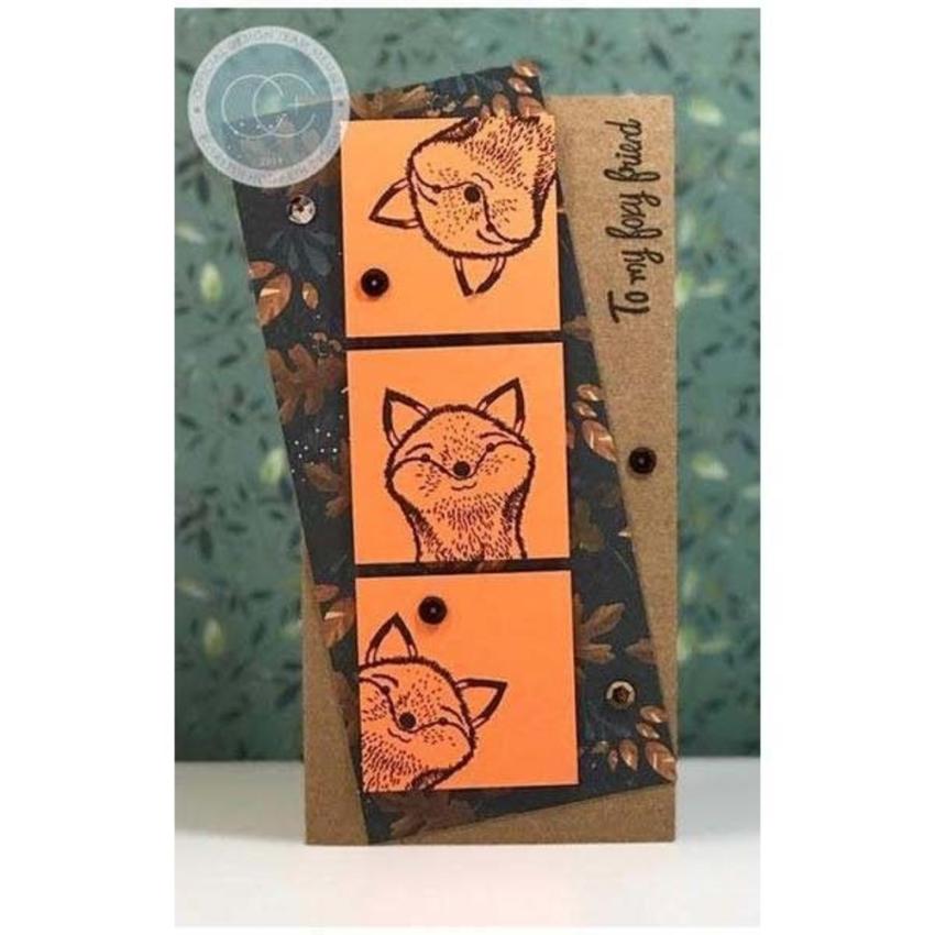 Craft Consortium - Stempelset "Henry the Fox" Clear Stamps