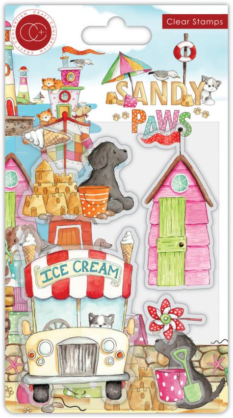 Craft Consortium - Stempelset "Ice Cream" Clear Stamps