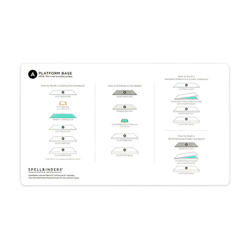 Ersatzplatten - Universal Plate System Platinum & Platinum SIX