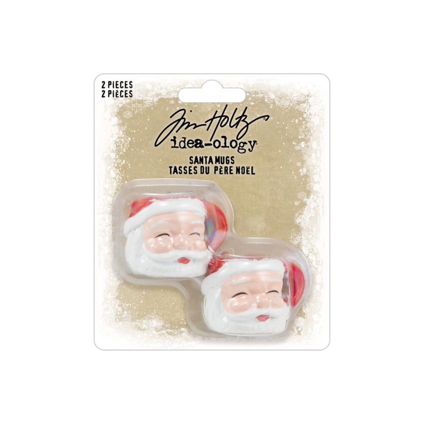 Tim Holtz - Idea Ology - Resin Tasse "Santa Mug"