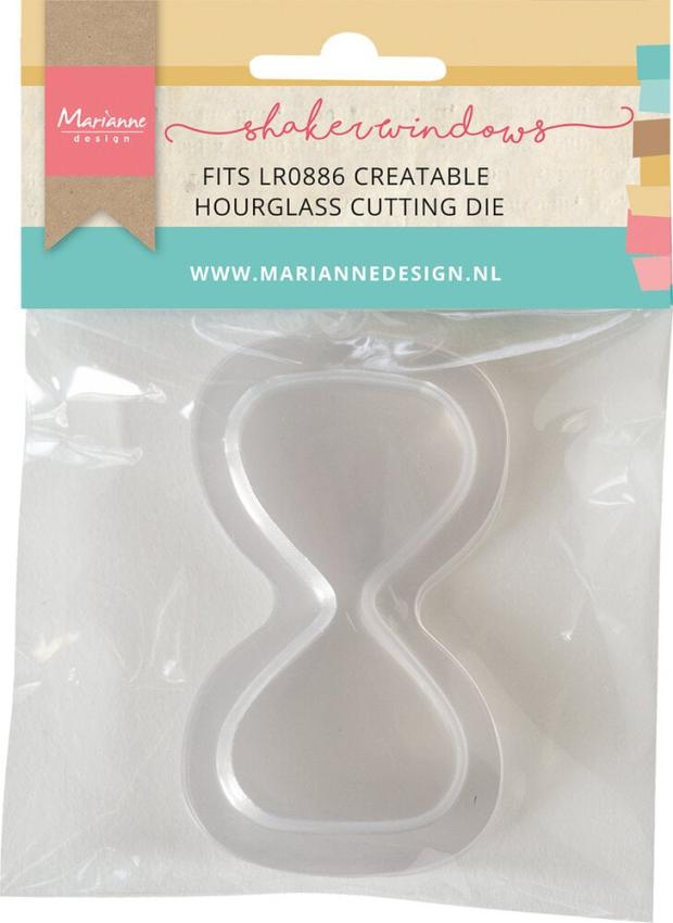 Marianne Design - Schüttelelemente "Hourglass" Shaker Blister