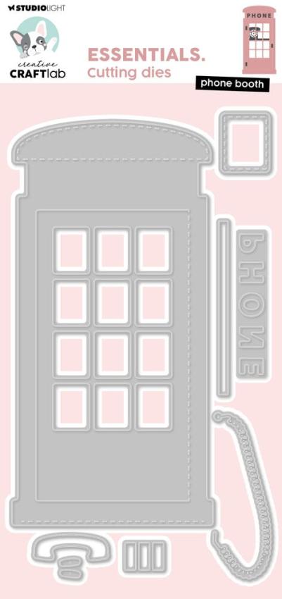 Creative Craft Lab - Studio Light - Stanzschablone "Phone Booth" Dies