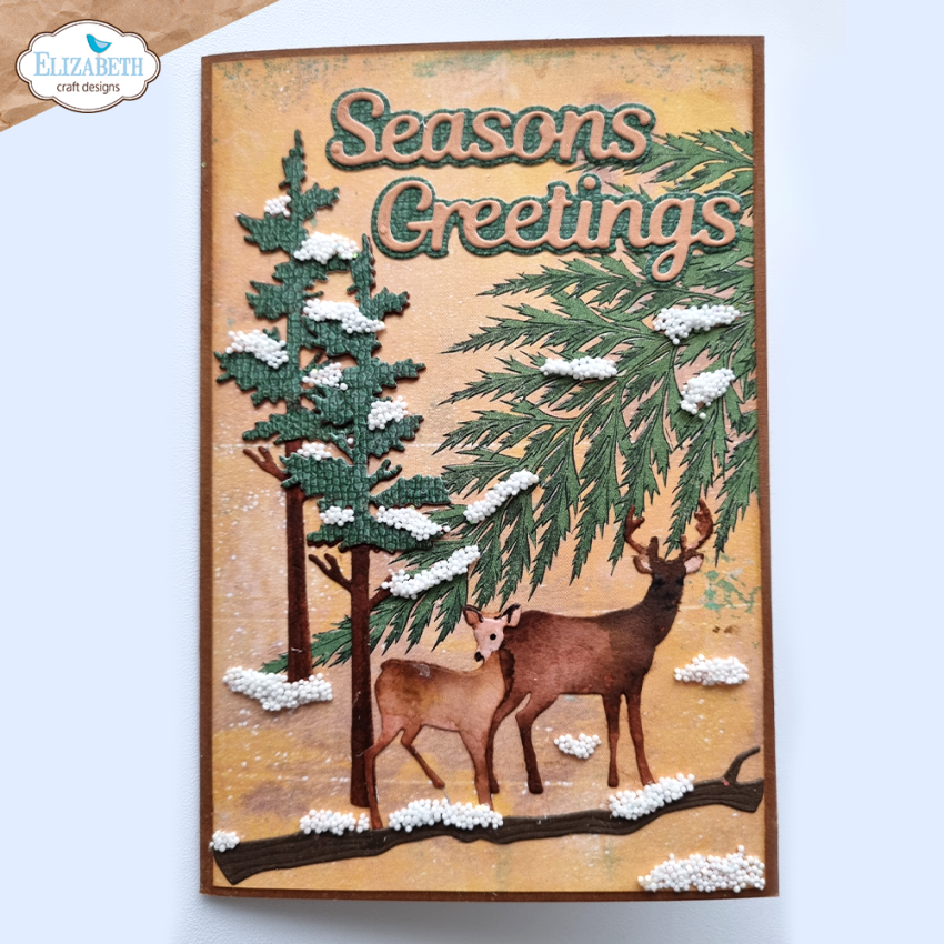 Elizabeth Craft Designs - Stanzschalone "Forest Friends & Frame" Dies