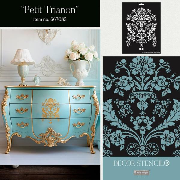 Re-Design with Prima - Schablone "Petit Trianon" Stencil 