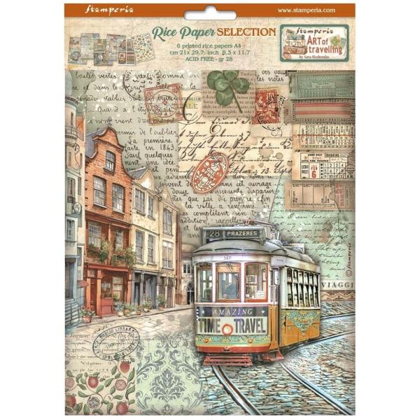 Stamperia - Decopatch Papier "Selection" Decoupage A4 - 6 Bogen  