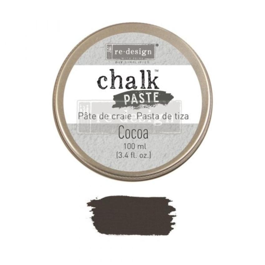 Re-Design with Prima - Kreidefarbe "Cocoa" Chalk Paste 100ml