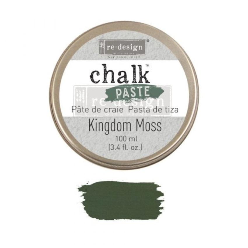 Re-Design with Prima - Kreidefarbe "Kingdom Moss" Chalk Paste 100ml