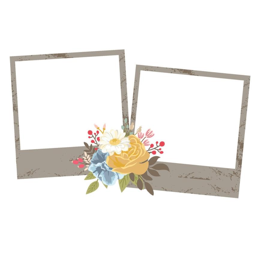 Simple Stories - Chipboard Frames "Front Porch" 