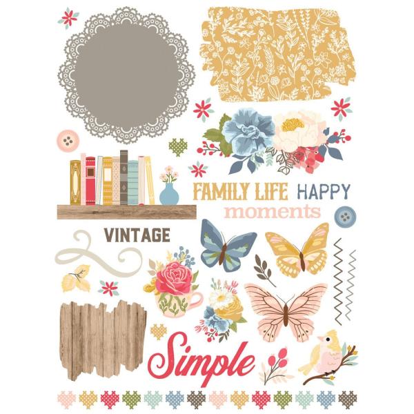 Simple Stories - Transfer Sticker "Front Porch" Rub Ons