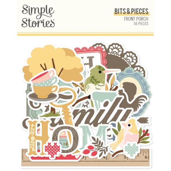 Simple Stories - Stanzteile "Front Porch"  Bits & Pieces 