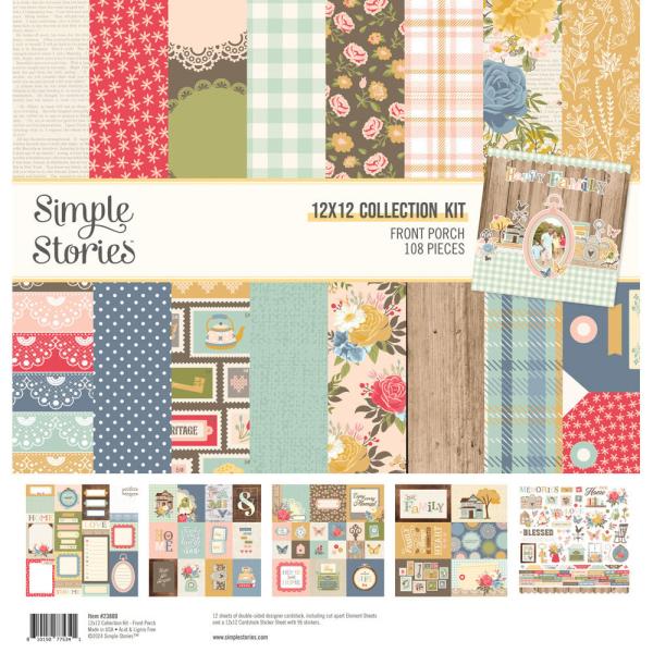 Simple Stories - Collections Kit "Front Porch" 12 Bogen Designpapier