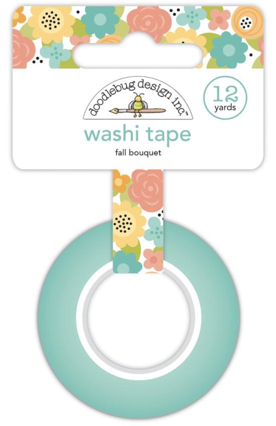 Doodlebug Design - Washi Tape "Farmhouse Fall Bouquet" 