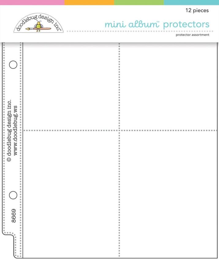 Doodlebug Design "Mini Album Protectors" 